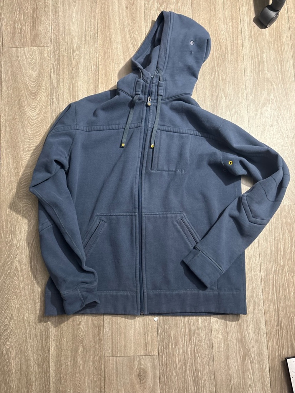 lululemon athletica Men's Zip-Up Hoodie in Navy Blue